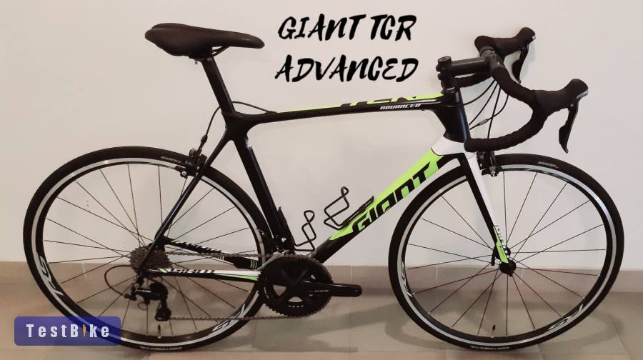 GIANT TCR ADVANCED karbon kerékpár. Kb. új állapotú! L-es. 