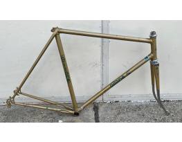 Gitane Racing Team cr-mo országúti váz + villa + pumpa '70