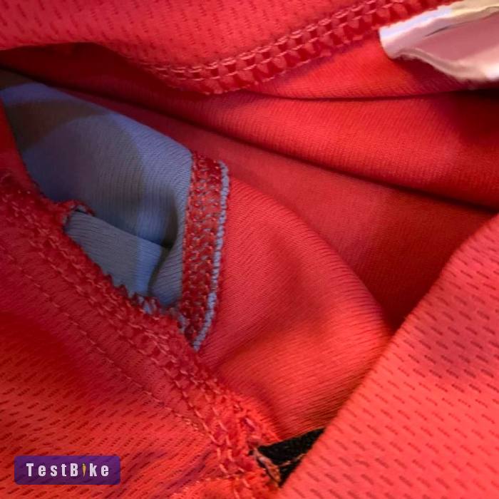 Gonso férfi XL-es mez halvány piros/szürke