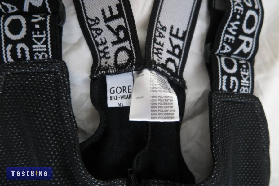 Új Gore Bike - Windstopper - Kantáros hosszúnadrág