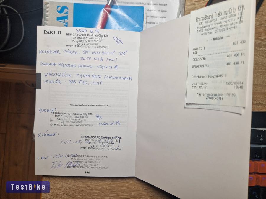 GT Avalanche Elite 29" XL mtb red