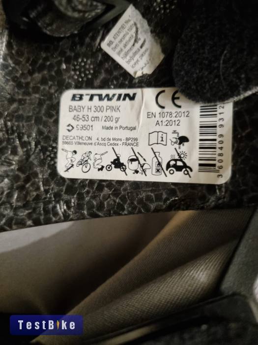 Gyerek bukósisak (B-twin, Decathlon)