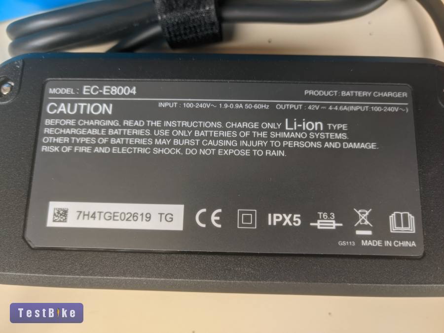 Gyorstöltő új Shimano STEPS EC-E8004