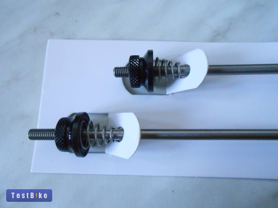 Gyorszár, gyorslazító, Ti-ötvözet tengellyel, nagyon könnyű