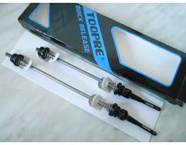 Gyorszár, gyorslazító, Ti-ötvözet tengellyel, nagyon könnyű