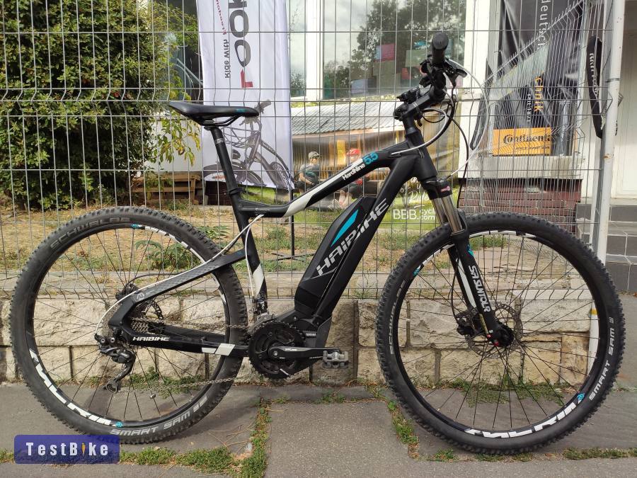Haibike S-Duro HardNine 5.5 M-es 29-es elektromos MTB 1664 km-el