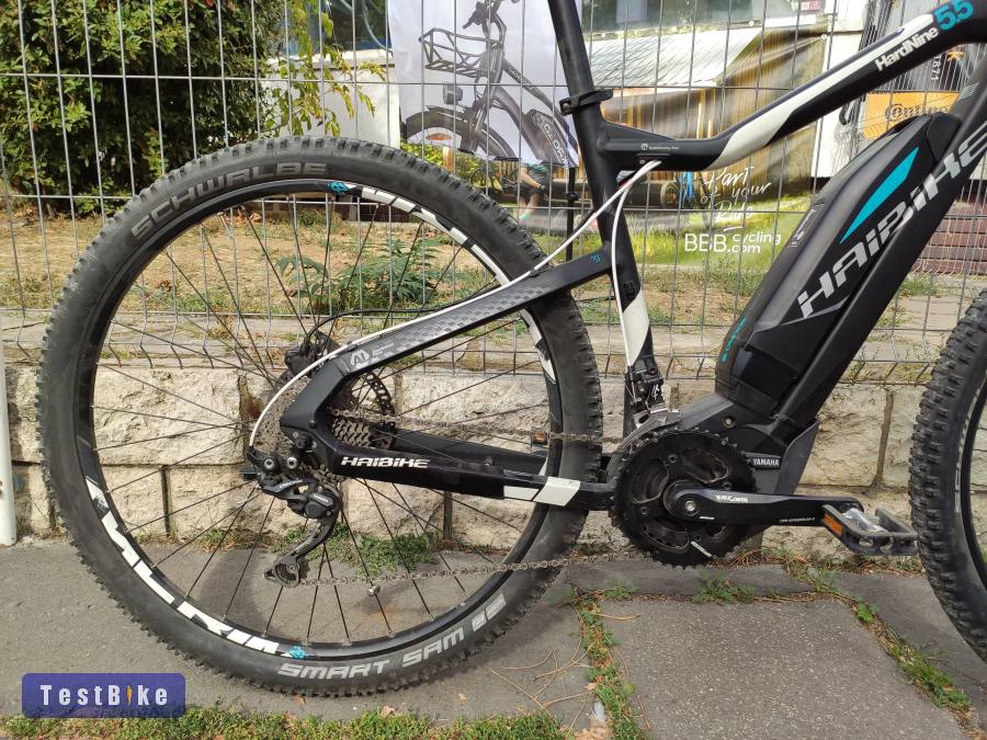 Haibike S-Duro HardNine 5.5 M-es 29-es elektromos MTB 1664 km-el
