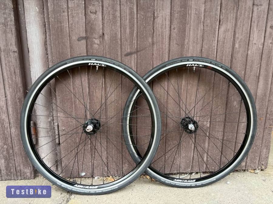Halo AeroRage Fixed/Free kerékszett, új Schwalbe Durano Plus 25