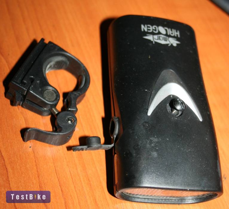 Halogén bicikli lámpa tölthető akkus