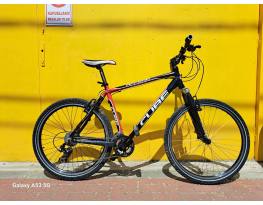 Használt 26"-os Cube Appear MTB kerékpár, fekete-piros-fehér