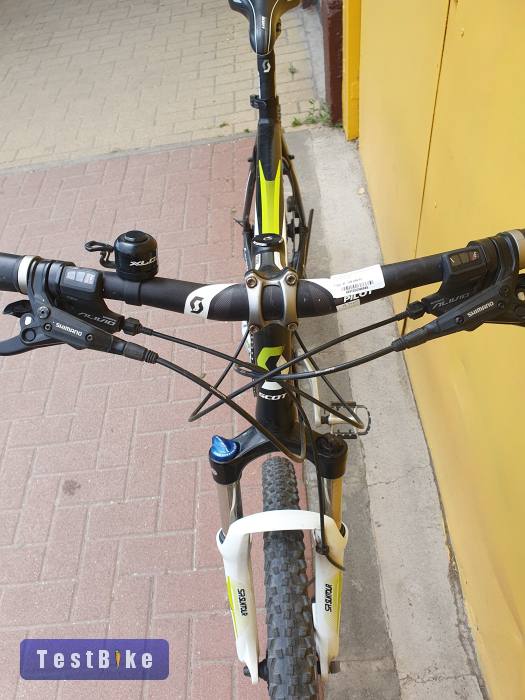 Használt 26"-os Scott Aspect MTB kerékpár, fekete-zöld