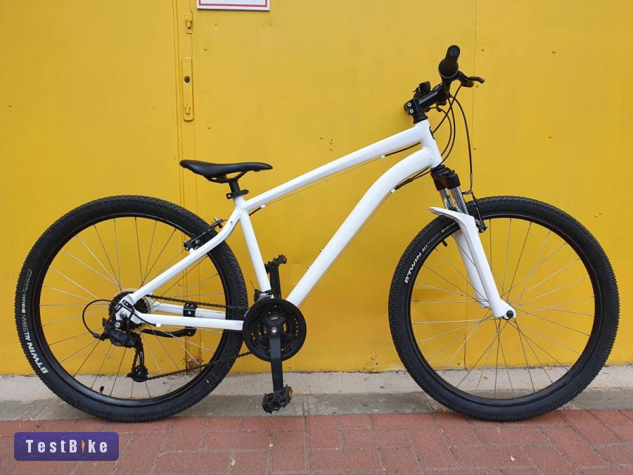 Használt 27.5"-os B-Twin 340 MTB kerékpár, fehér