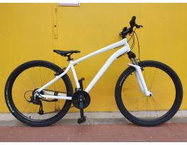 Használt 27.5"-os B-Twin 340 MTB kerékpár, fehér