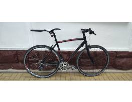 Használt 28"-as Caprine Speedmax fitness kerékpár, fekete