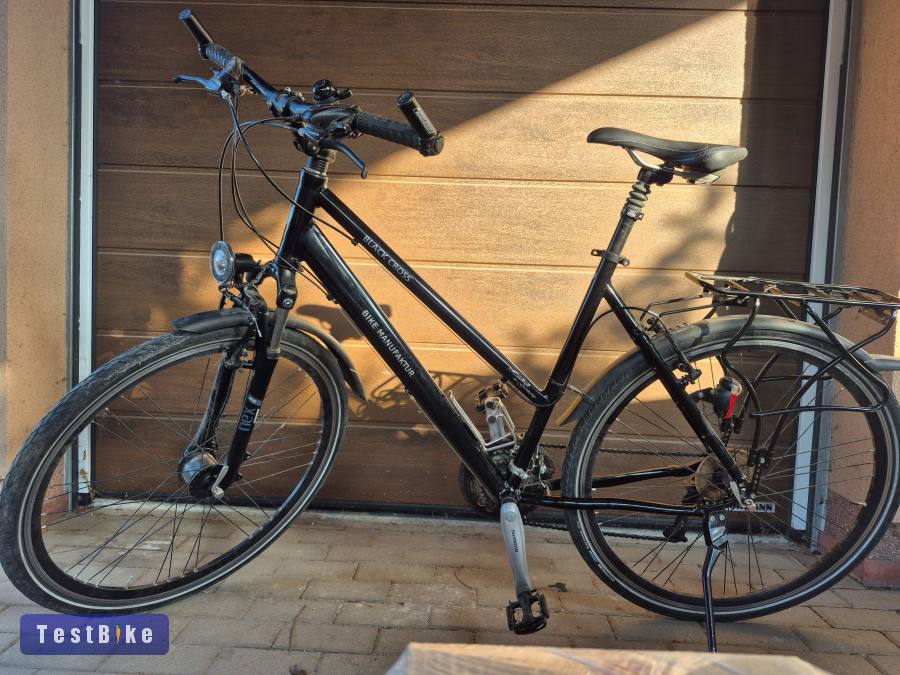 használt Bike Manufaktor Black Cross, alu, Deore XT, német 