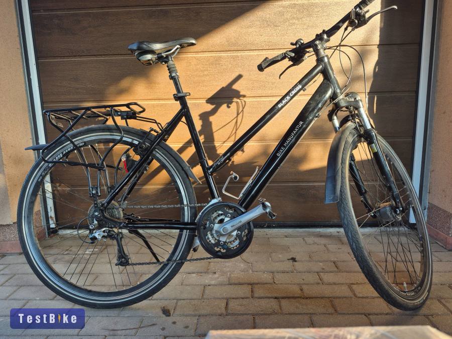 használt Bike Manufaktor Black Cross, alu, Deore XT, német 