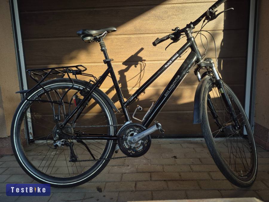 használt Bike Manufaktor Black Cross, alu, Deore XT, német 