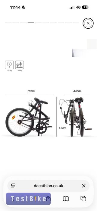 Használt Btwin Tilt 100 eladó