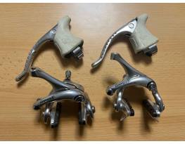 Használt Campagnolo Chorus patkófék szett és fékkarok