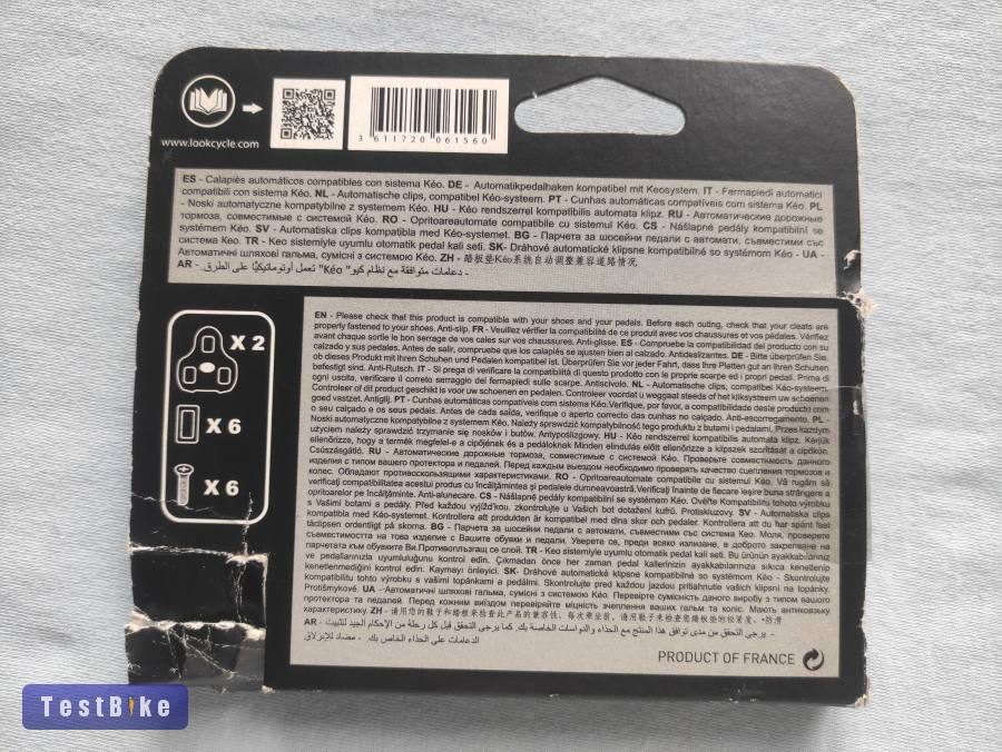 Look KÉO grip stopli eladó szürke 