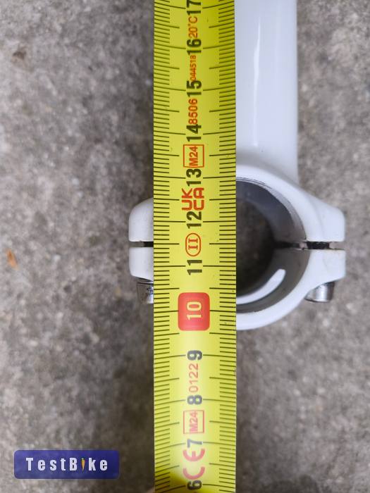Használt! Fehér, 100mm-es ahead befogású kormányfej