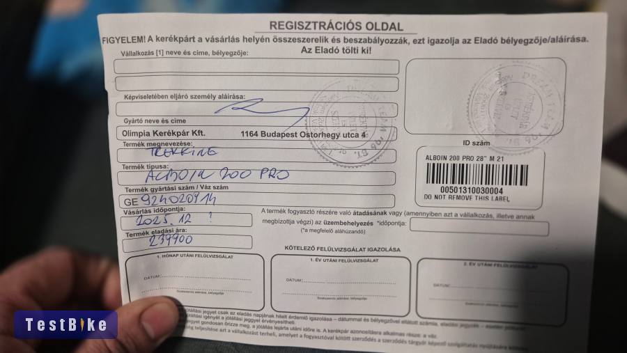 Használt Gepida Alboin 200 Pro eladó