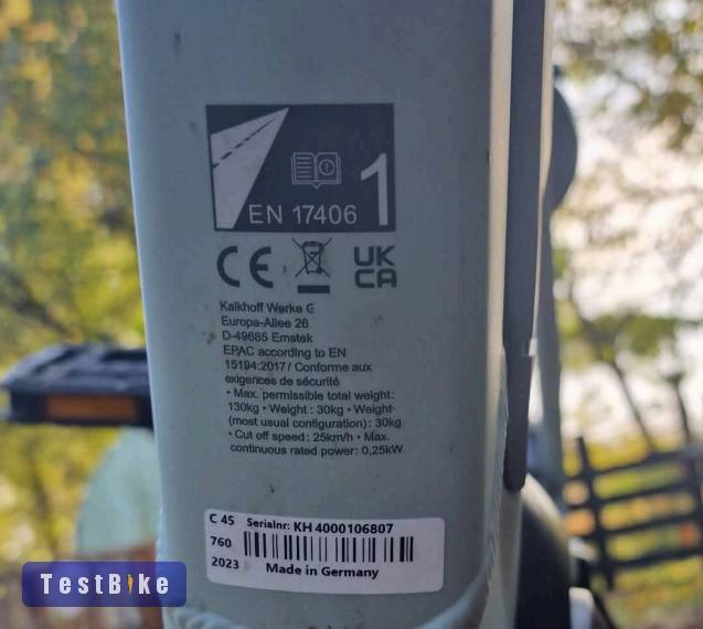 Használt Kalkhoff Image XXL 8 női eladó