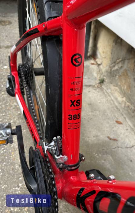 Használt Kellys Spider 50 Red 26" (XS méret, zárható villa)