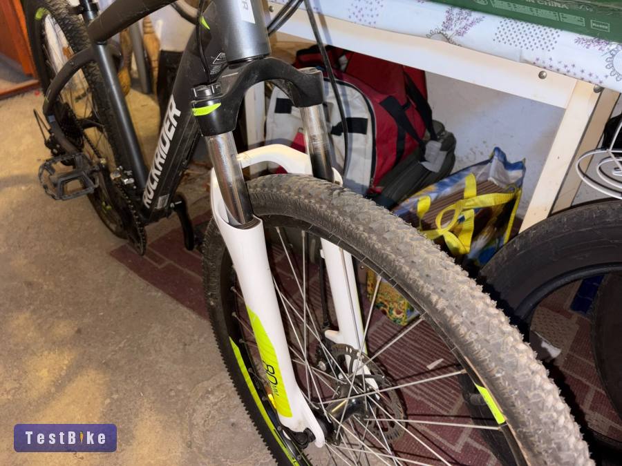 Használt MTB Rockrider ST 520 V2 - szürke/sárga eladó