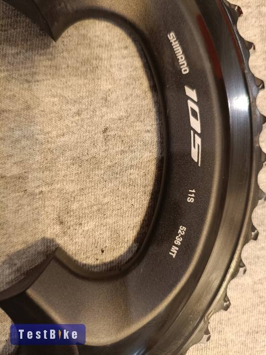 Használt Shimano 105 52-36 lánctányér eladó