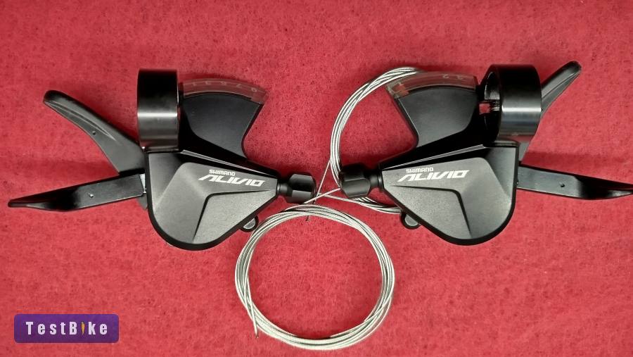 Használt Shimano Alivio 3x9 fokozatú váltókar pár eladó