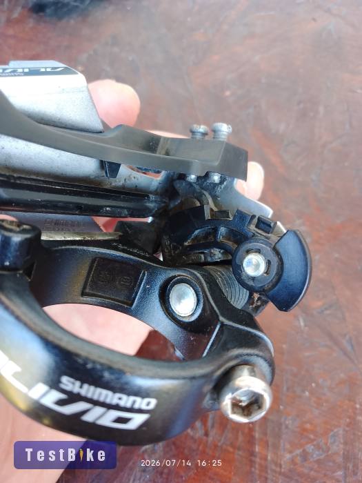 Használt Shimano Alivio FD-M430 első váltó eladó