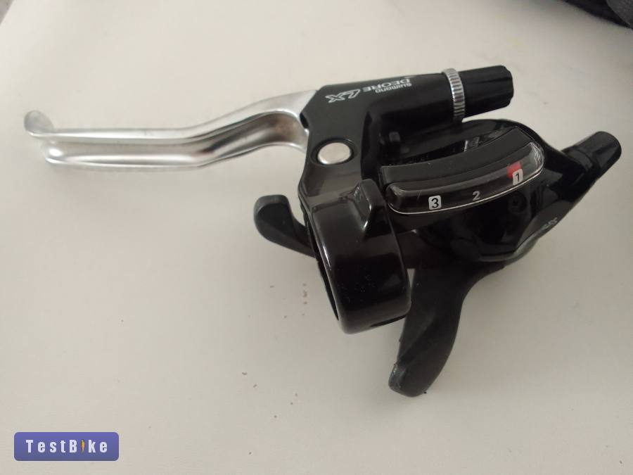  Shimano Deore LX FD-M563 első mtb váltó+ fékváltókar