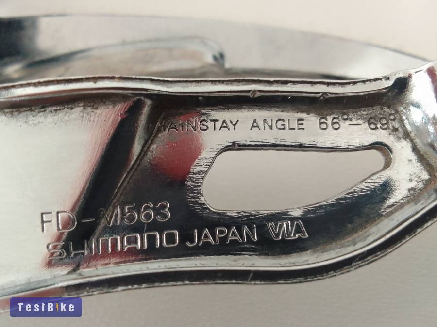  Shimano Deore LX FD-M563 első mtb váltó+ fékváltókar