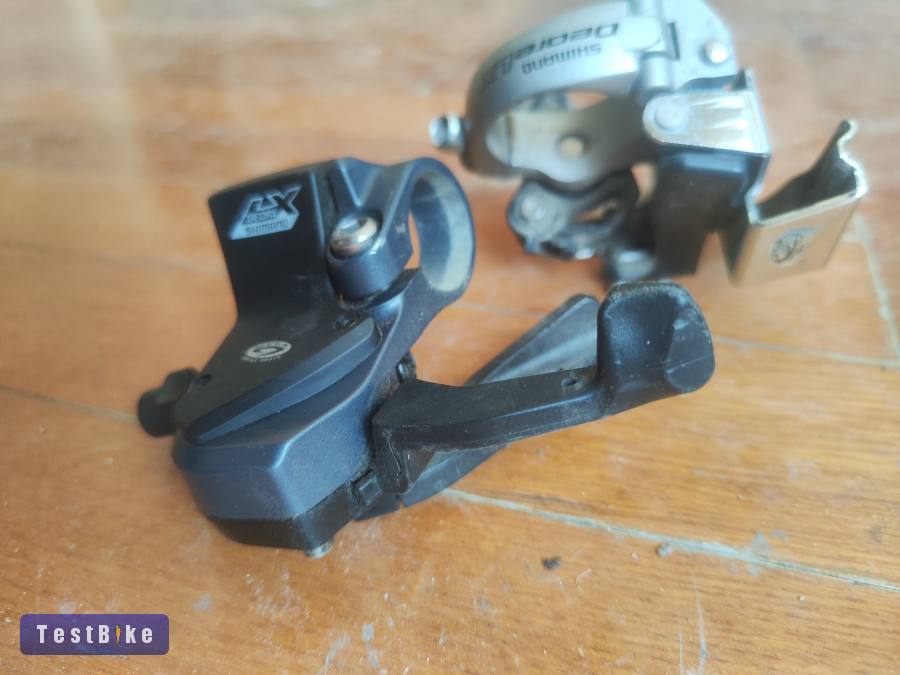 Használt Shimano Deore LX váltó+kar eladó