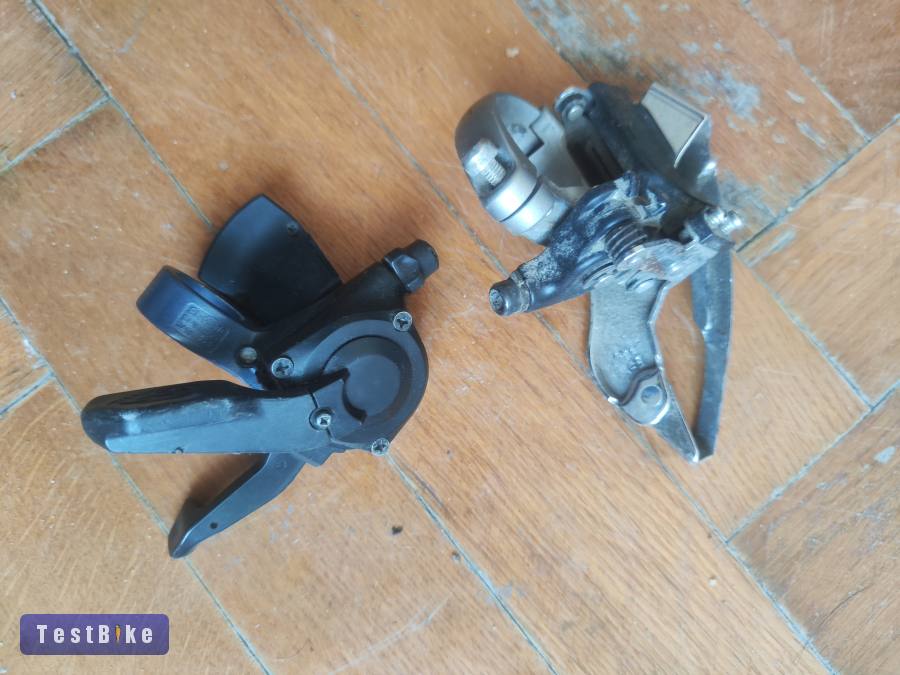 Használt Shimano Deore LX váltó+kar eladó