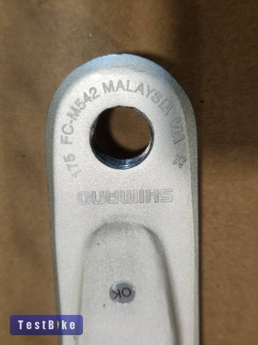 Használt Shimano Deore M542 + új középcsapágy