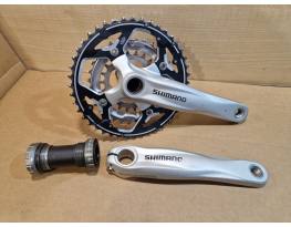 Használt Shimano Deore M542 + új középcsapágy