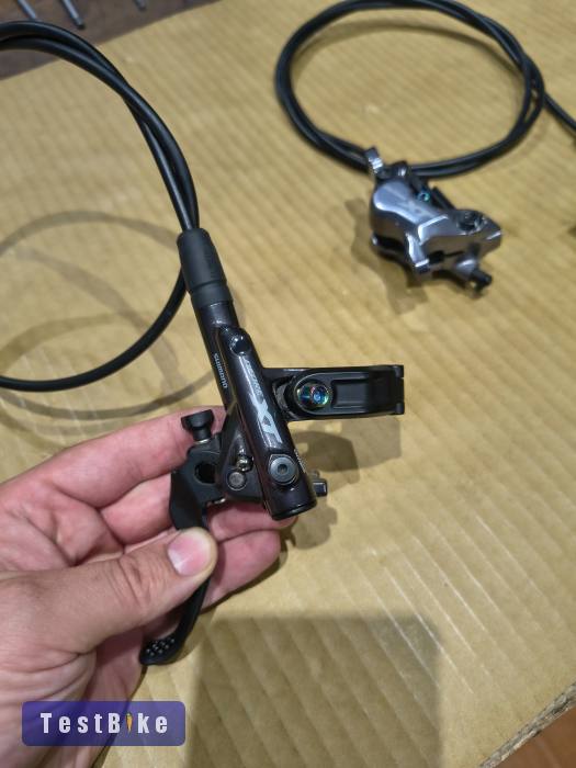 Használt Shimano Deore XT 4 dugattyús