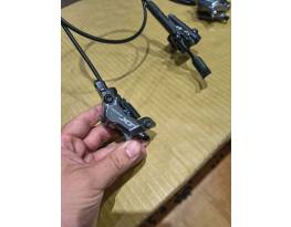 Használt Shimano Deore XT 4 dugattyús