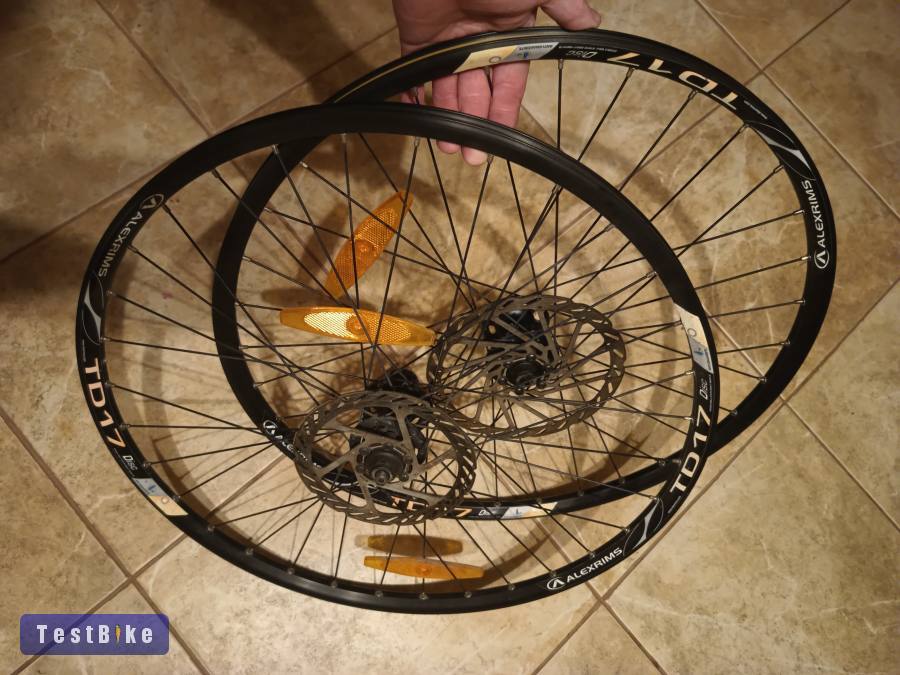 Használt Shimano Deore XT Alexrims kerék szett 26"