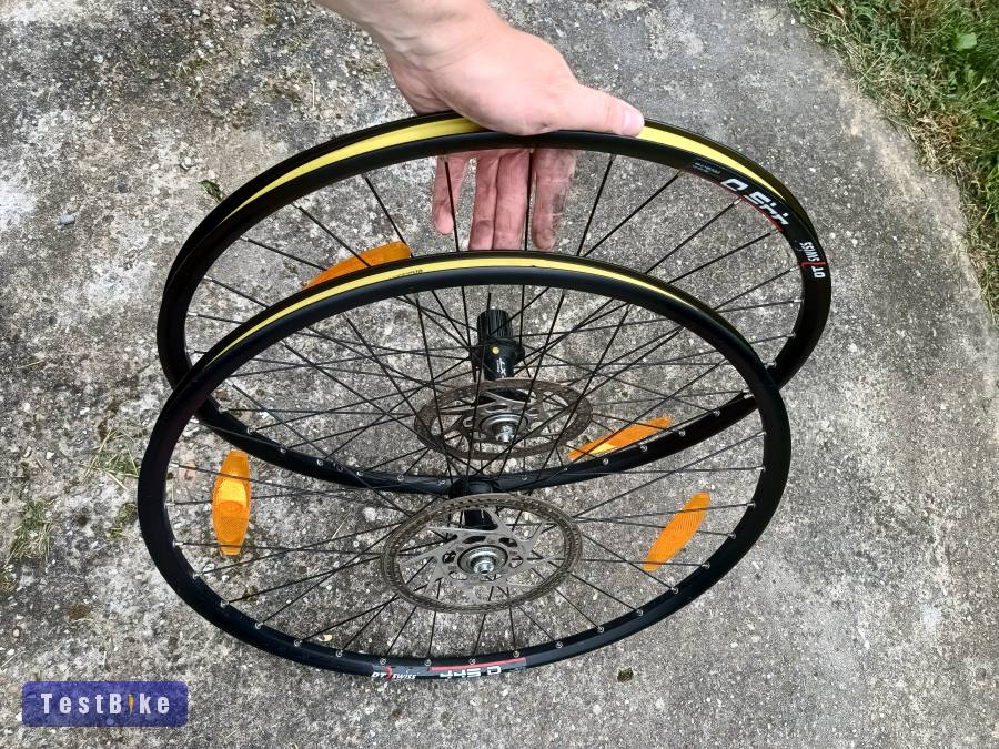 Használt Shimano Deore XT DT Swiss kerék szett 26"