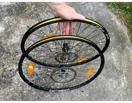 Használt Shimano Deore XT DT Swiss kerék szett 26"