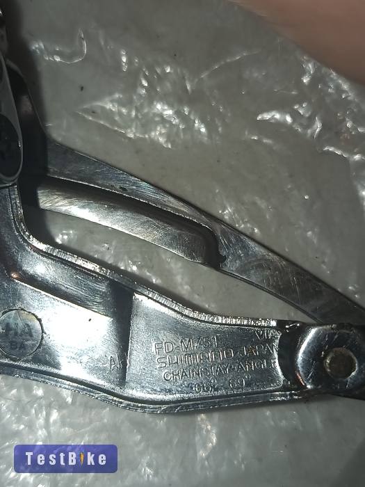 Használt Shimano Deore XT FD-M751 eladó