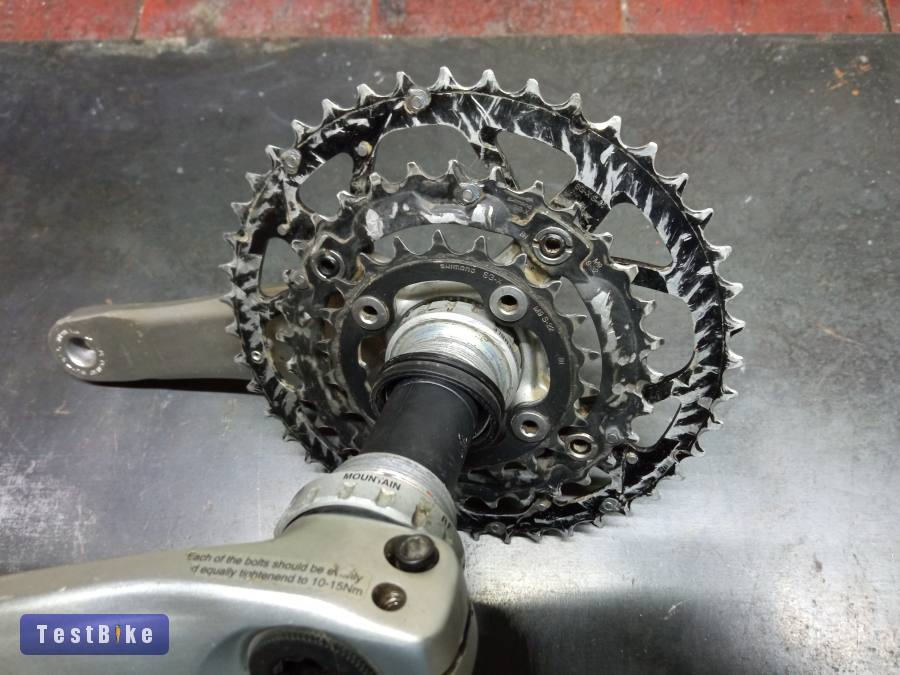 Használt Shimano Deore XT (FC-M760) hajtómű eladó