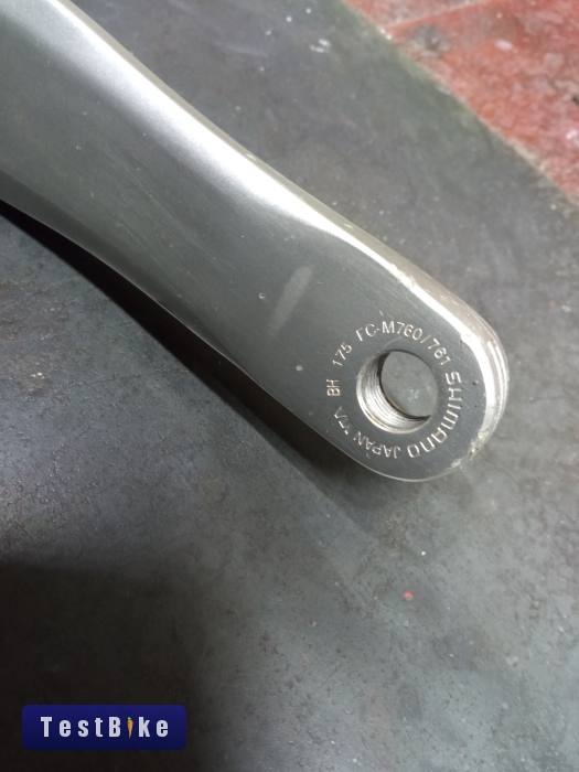 Használt Shimano Deore XT (FC-M760) hajtómű eladó