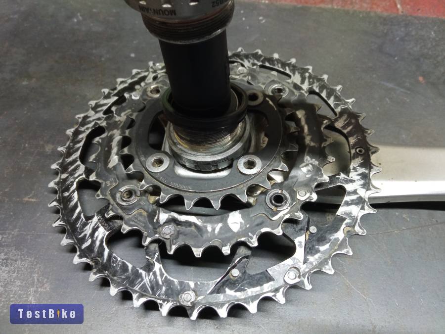 Használt Shimano Deore XT (FC-M760) hajtómű eladó