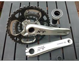 Használt Shimano Deore XT (FC-M770) hajtómű eladó