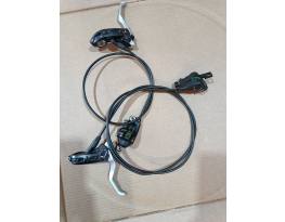 Használt Shimano Deore XT hidraulikus tárcsafék szett 