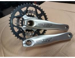 Használt Shimano Deore XT integrált hajltómű 3x9